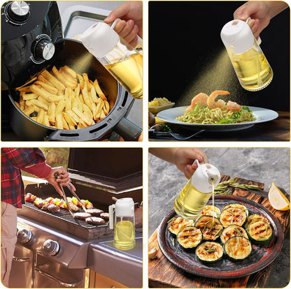 2 Pack Kitchen Oil Spray Bottles