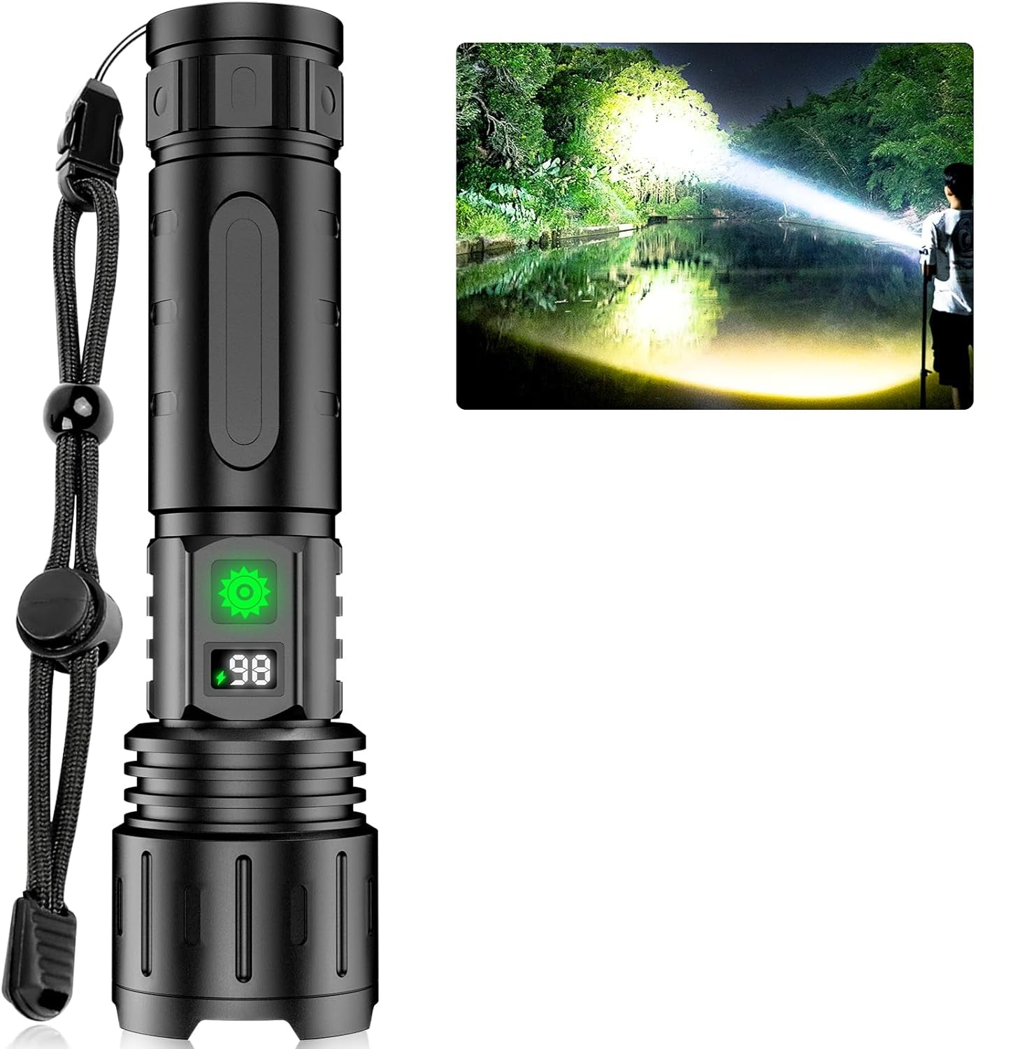 Super Bright LED Flashlight - Pexav