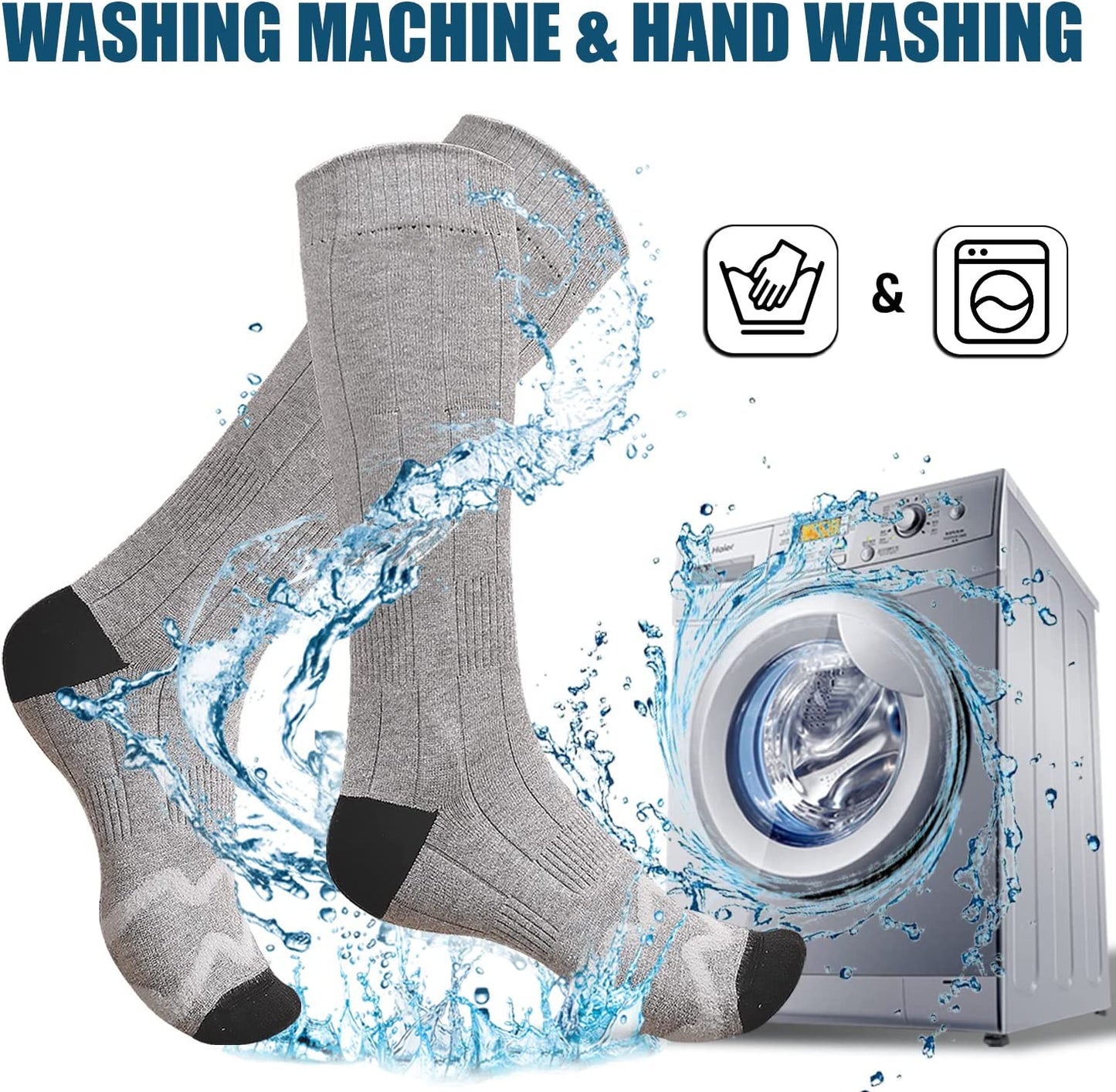 Warm Thermal Rechargeable Heating Socks for Men Women