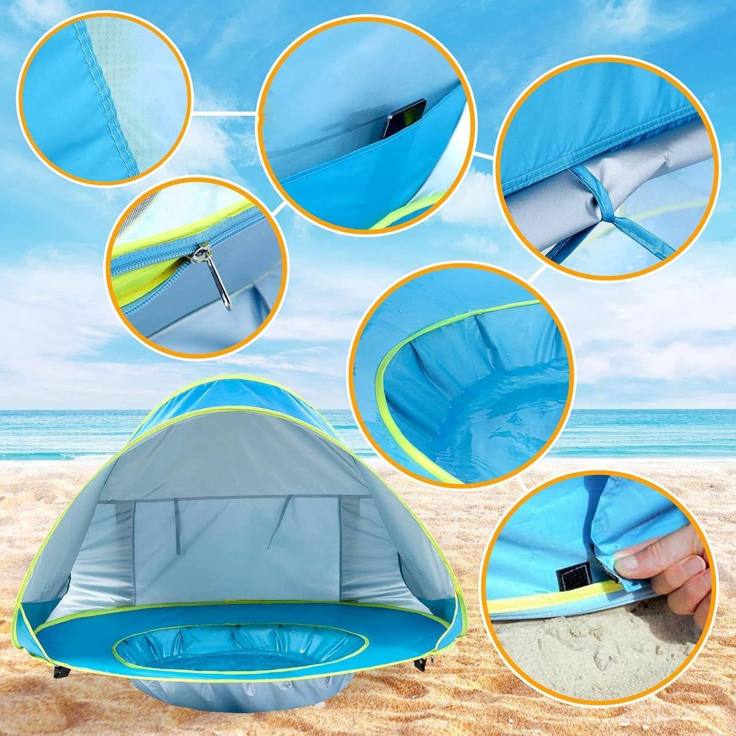 Portable Baby Sun Shelter Tent