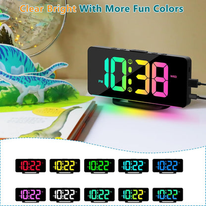 Large Display Digital Calendar Clock with Alarm Reminders