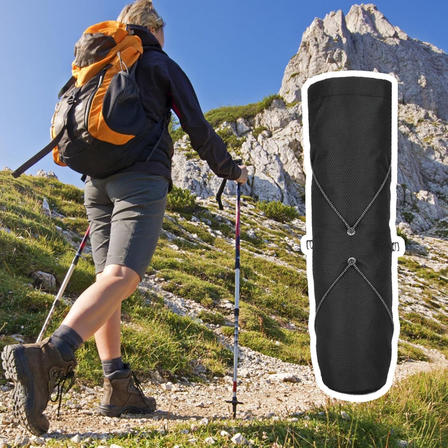 Compact Hiking Pole Storage Bag – 2 for 1 Deal