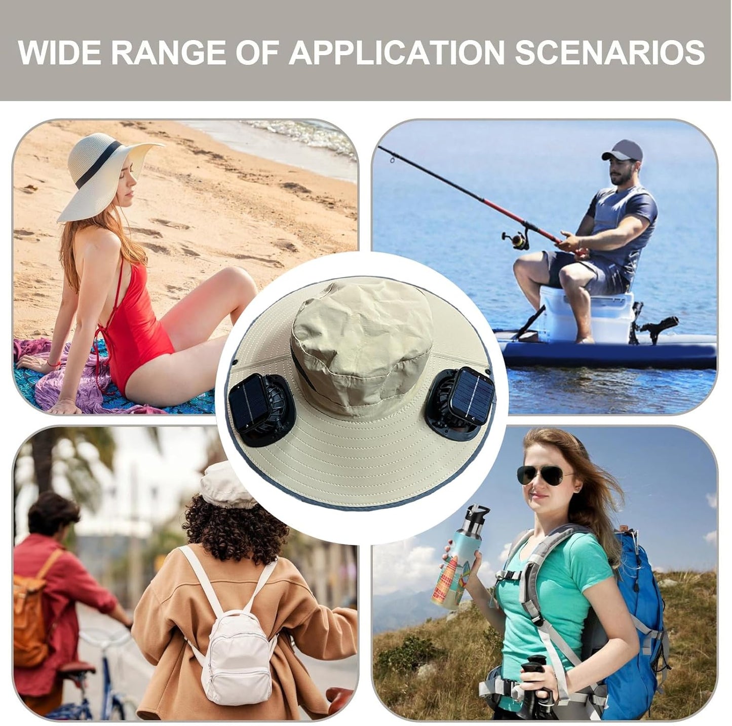 Breathable Summer Sun Hat with UV Shield