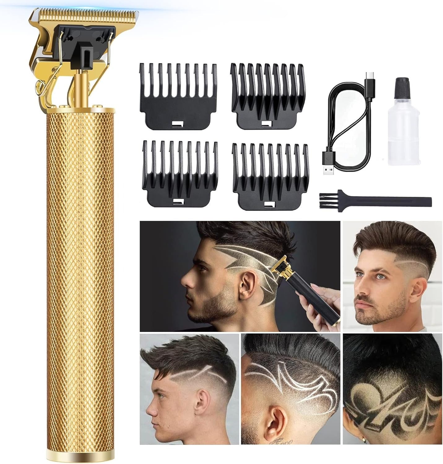 Rechargeable Men's Beard Trimmer - Pexav
