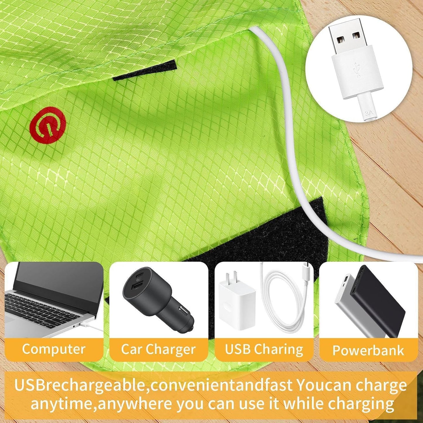 Bright LED Bike Backpack