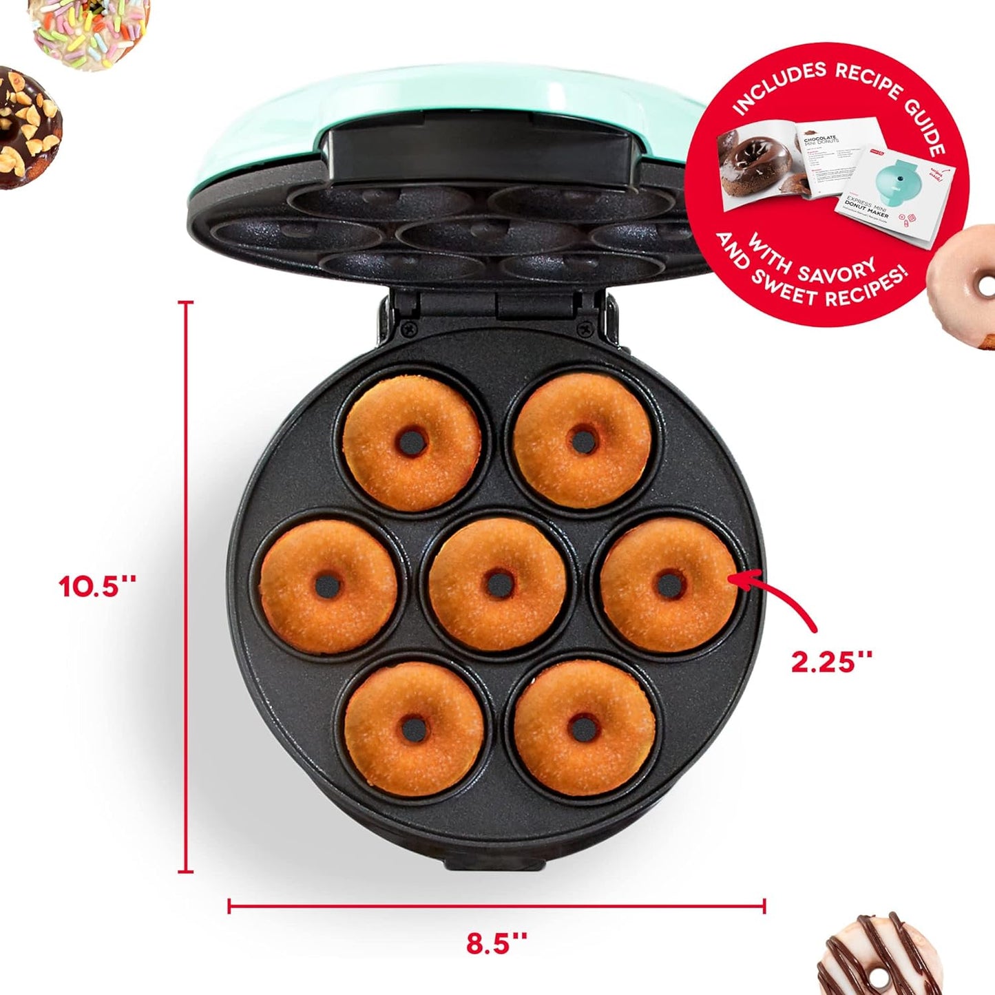 Compact Automatic Donut Making Kit