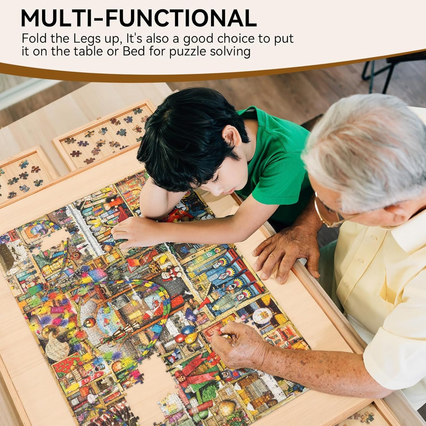 Storage Puzzle Coffee Tables