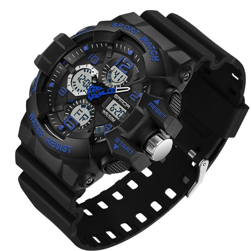 Tough Waterproof Tactical Digital Sports Watch