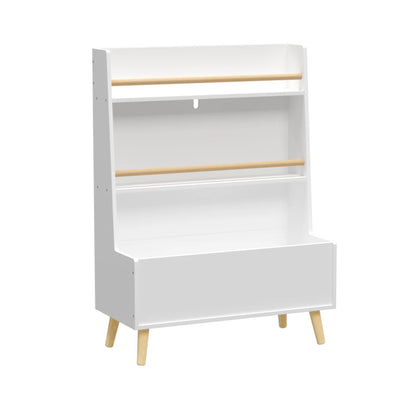 Children's Bookcase With Toy Organizer
