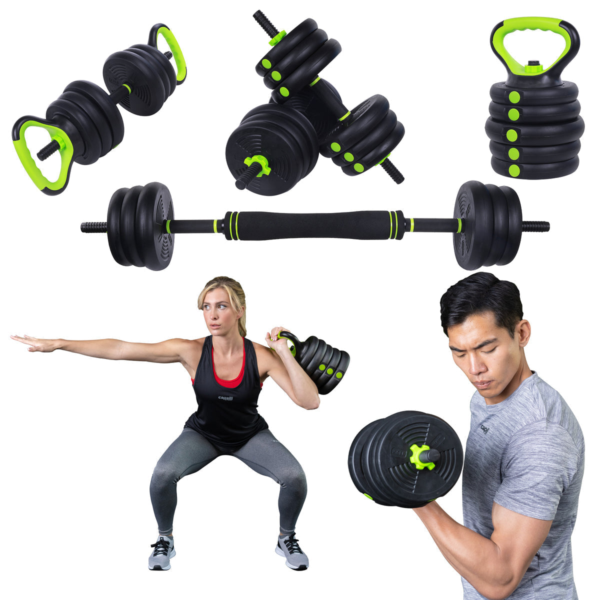 Versatile Home Gym Dumbbell Weight Set - Pexav