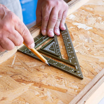Accurate Rafter Square Tool with Level and Marking Guide