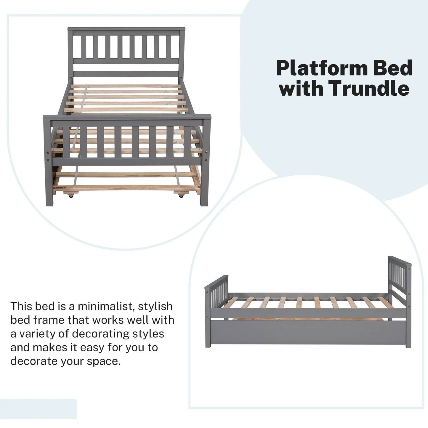 Space Saving Double Bunk Bed