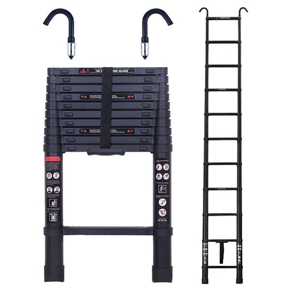 Strong Adjustable Roofing Ladder with Sturdy Hook