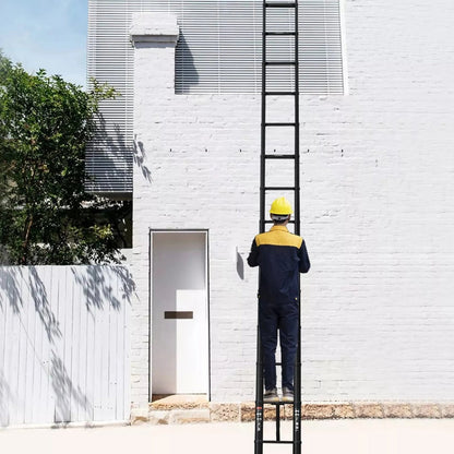 Strong Extendable Roof Access Ladder with Safety Hook