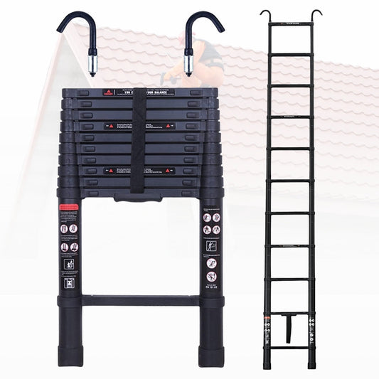 Strong Adjustable Roofing Ladder with Sturdy Hook - Pexav