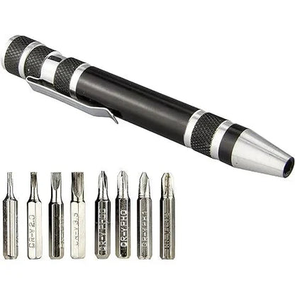 Compact 8-in-1 Multi Tool Pen