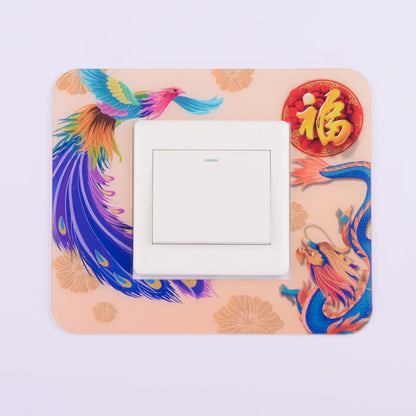 Classic Wooden Light Switch Plate