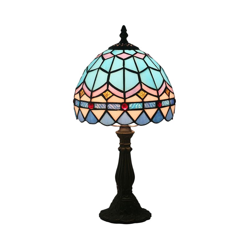 Vibrant Stained Glass Table Lamp