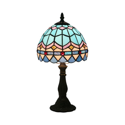 Vibrant Stained Glass Table Lamp