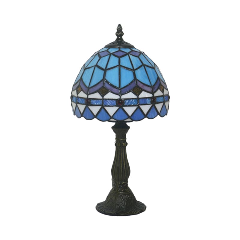 Vibrant Stained Glass Table Lamp