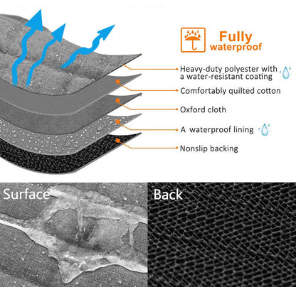 Durable Pet Car Seat Protector with Breathable Mesh