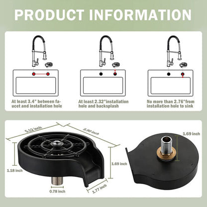 Powerful Kitchen Sink Water Spray Rinser