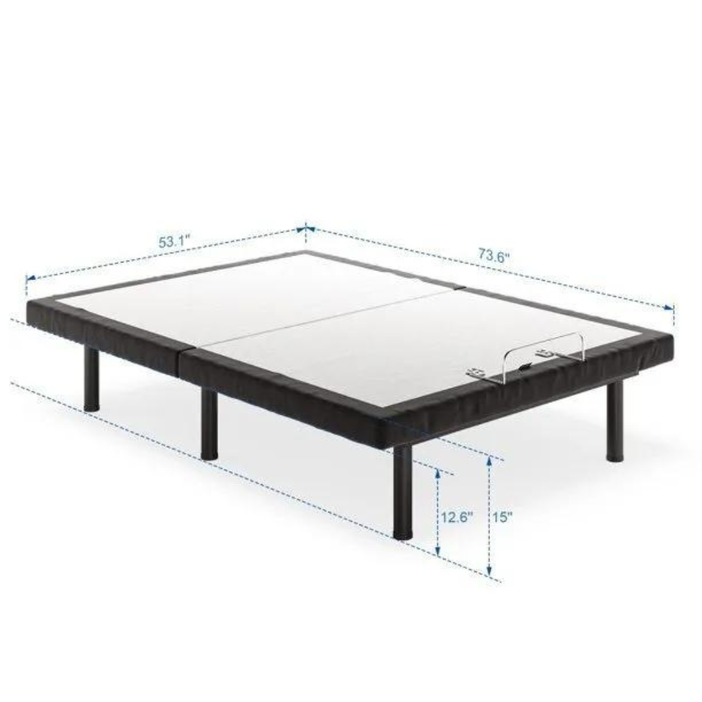 Comfortable Electric Adjustable Bed Frame with Remote Control