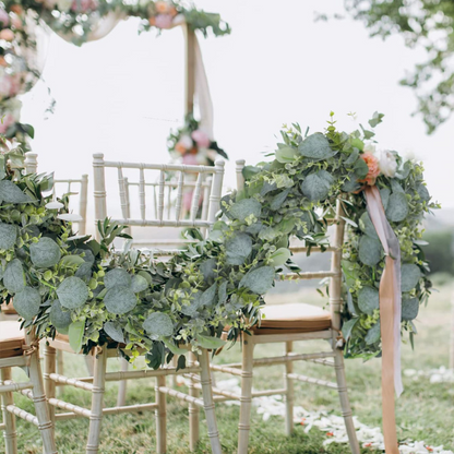 Artificial Fresh Eucalyptus Leaf Garland for Home Decor