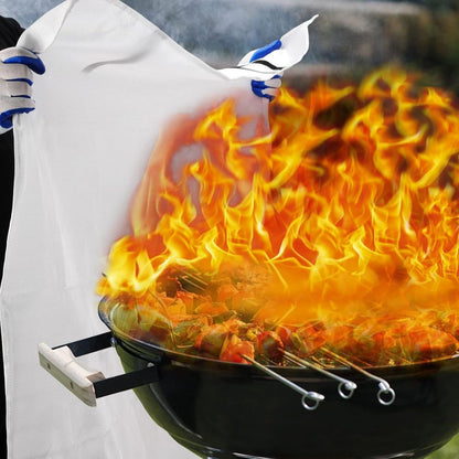 Compact 2-Pack Fire Safety Blankets Flame Resistant Covers