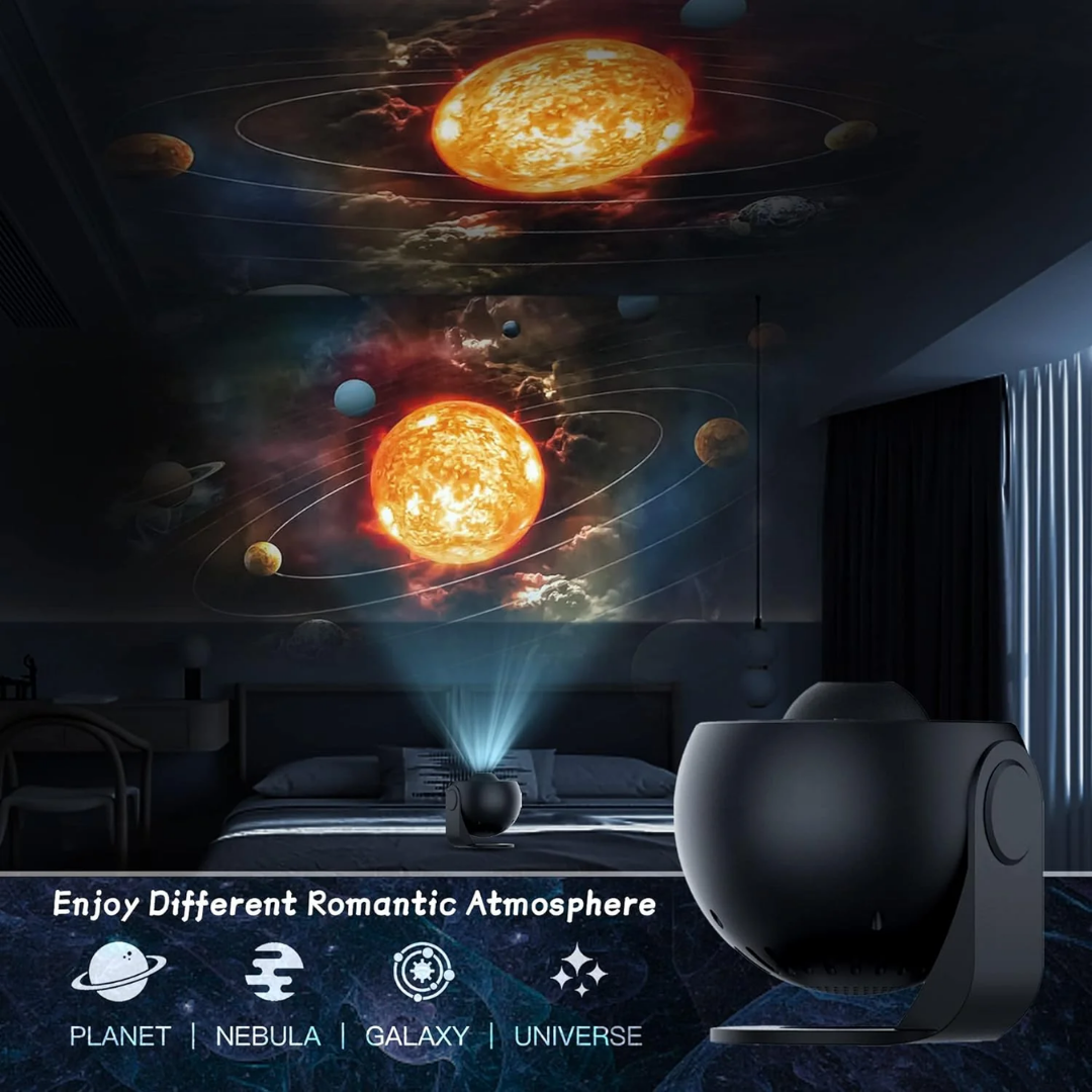 Cosmic Night Light Projector Lamp for Bedroom