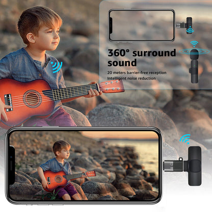 Compact Clip On Microphone
