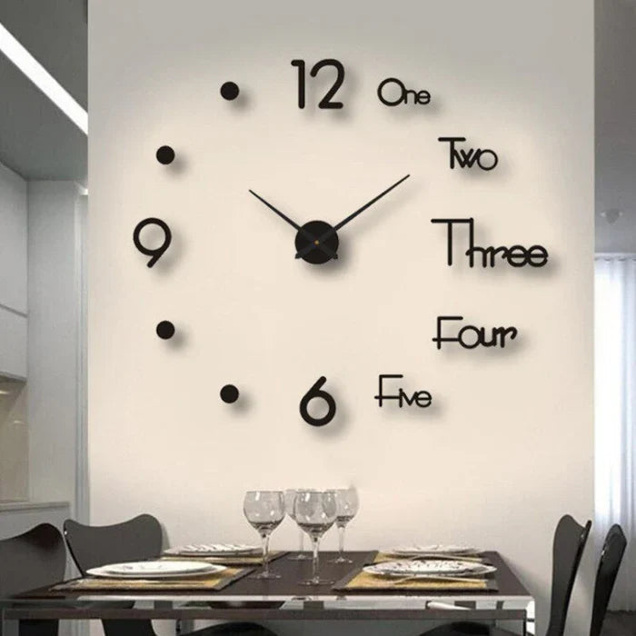 Quiet Classic Wall Clock Analog Home Decoration