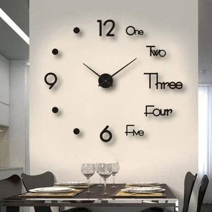 Quiet Classic Wall Clock Analog Home Decoration