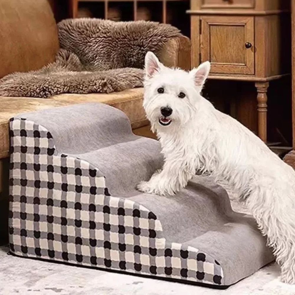 Pet Friendly Soft Puppy Steps for Bed or Couch
