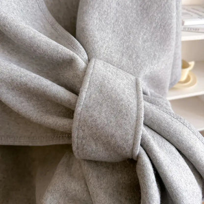 Waterproof Women's Wrap Coat Warm & Chic Outerwear