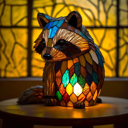 Stylish Glass Animal Desk Lamp