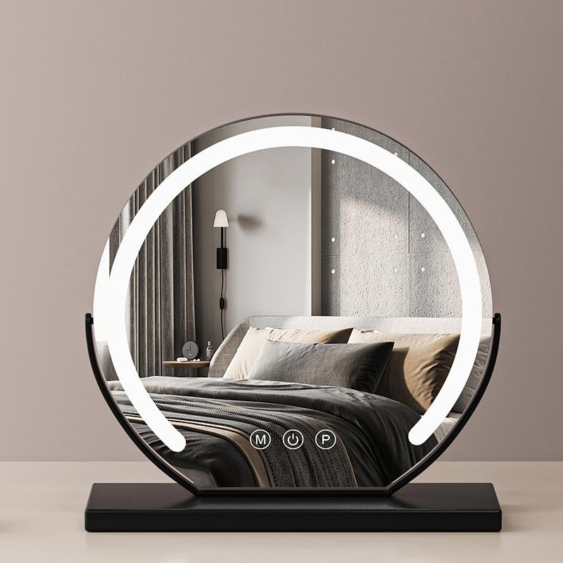 Smart LED Vanity Mirror with Touch Control & Rotation