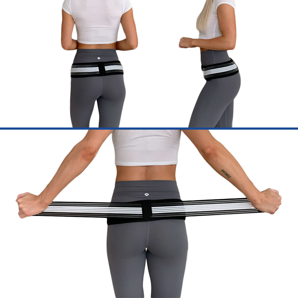 Comfortable Back Support Brace for Lower Back Pain Relief