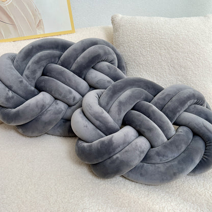 Comfortable Faux Fur Round Throw Pillows