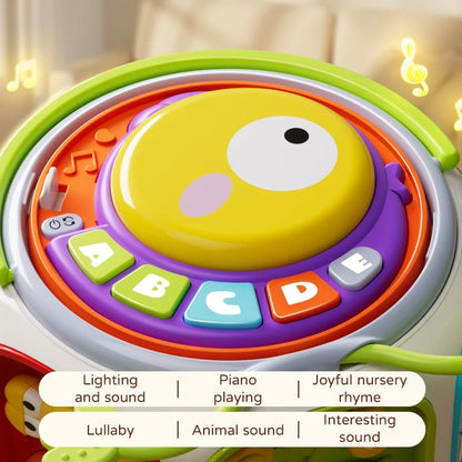 9-in-1 Educational Baby Toy with Upbeat Music, Flashing Lights, Safe Toy for Toddlers 12+ Months