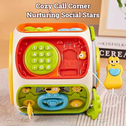 9-in-1 Educational Baby Toy with Upbeat Music, Flashing Lights, Safe Toy for Toddlers 12+ Months