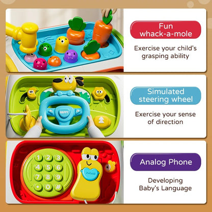 9-in-1 Educational Baby Toy with Upbeat Music, Flashing Lights, Safe Toy for Toddlers 12+ Months