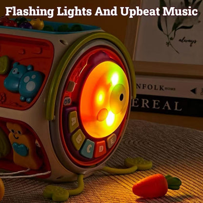 9-in-1 Educational Baby Toy with Upbeat Music, Flashing Lights, Safe Toy for Toddlers 12+ Months