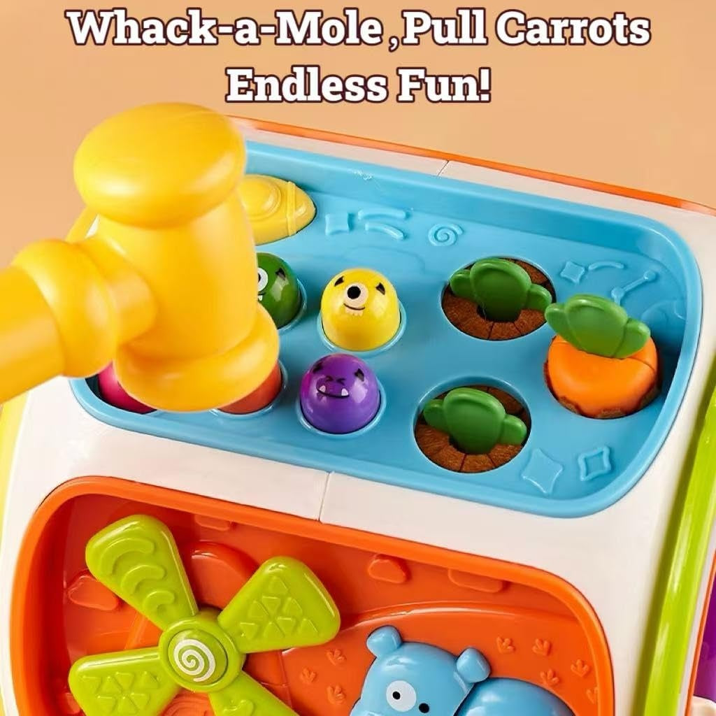 9-in-1 Educational Baby Toy with Upbeat Music, Flashing Lights, Safe Toy for Toddlers 12+ Months