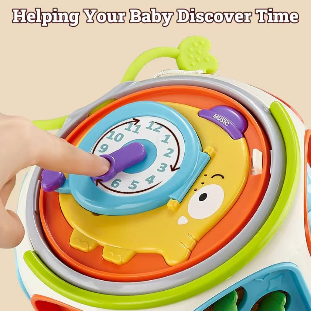 9-in-1 Educational Baby Toy with Upbeat Music, Flashing Lights, Safe Toy for Toddlers 12+ Months
