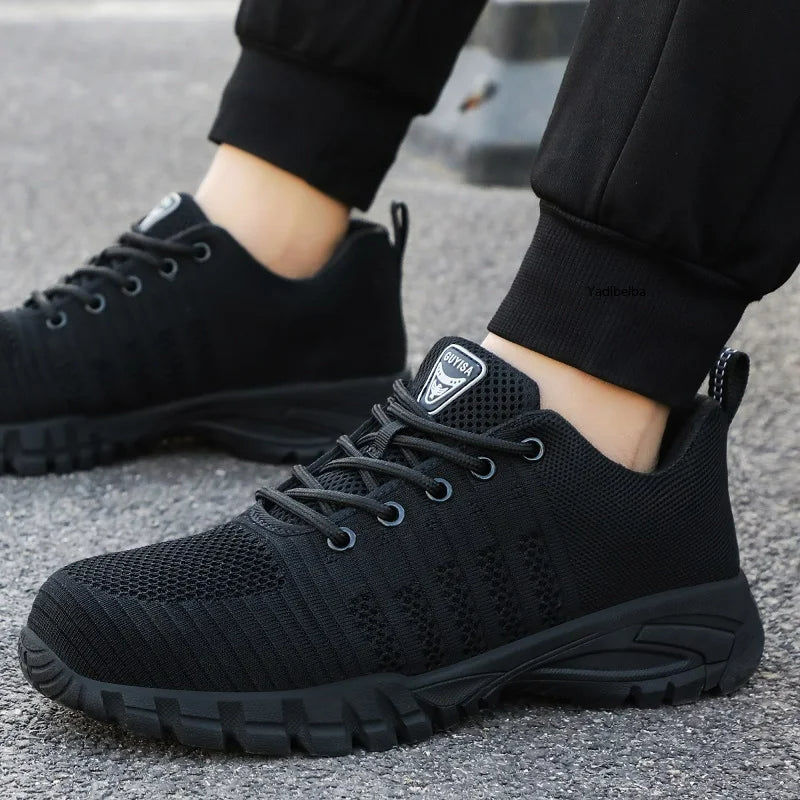 Tough Max Protection Steel Toe Work Boots - Pexav