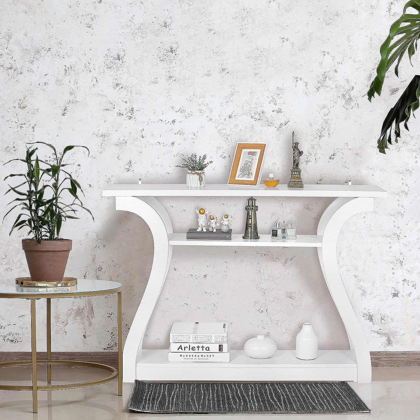 Slim Entryway Table for Living Room and Hall