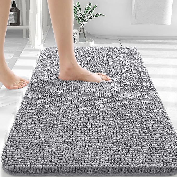 Luxury Plush Bathroom Mat – Soft Non Slip Bath Rug - Pexav