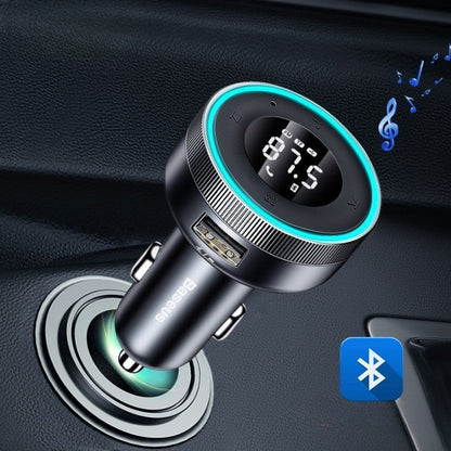 Wireless FM Car Adapter Bluetooth Fast Charger - Pexav