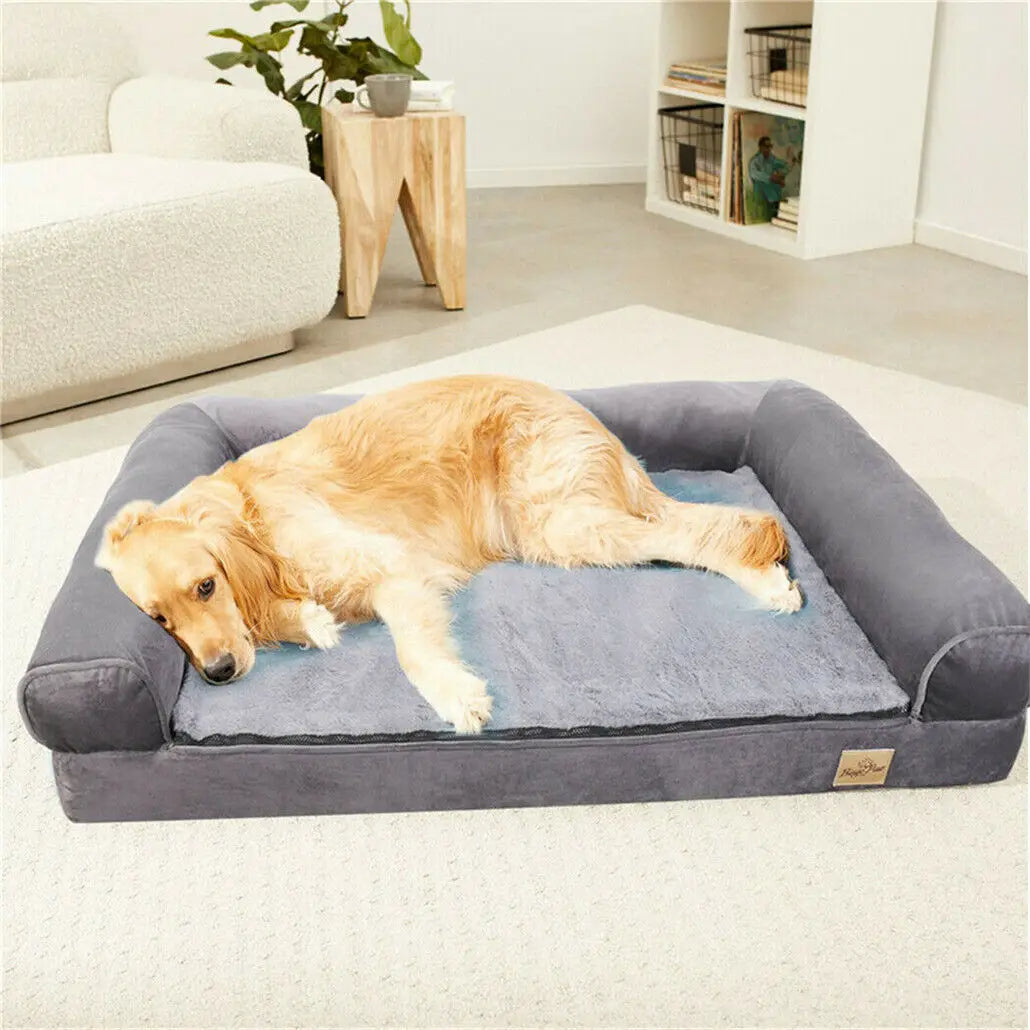 Comfortable Pet Sofa Bed with Removable Washable Cover
